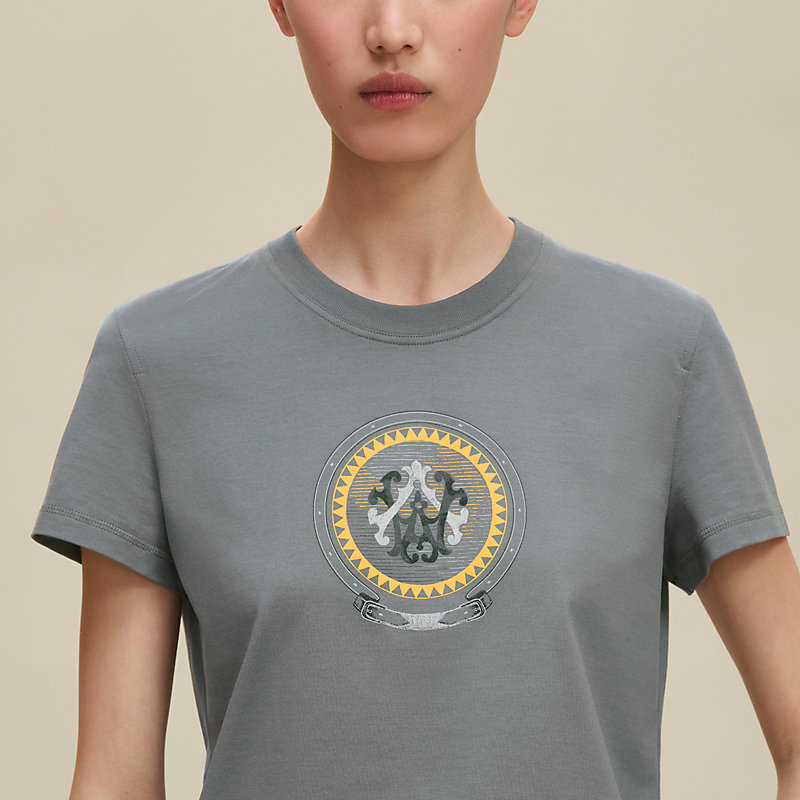 Printed straight t-shirt