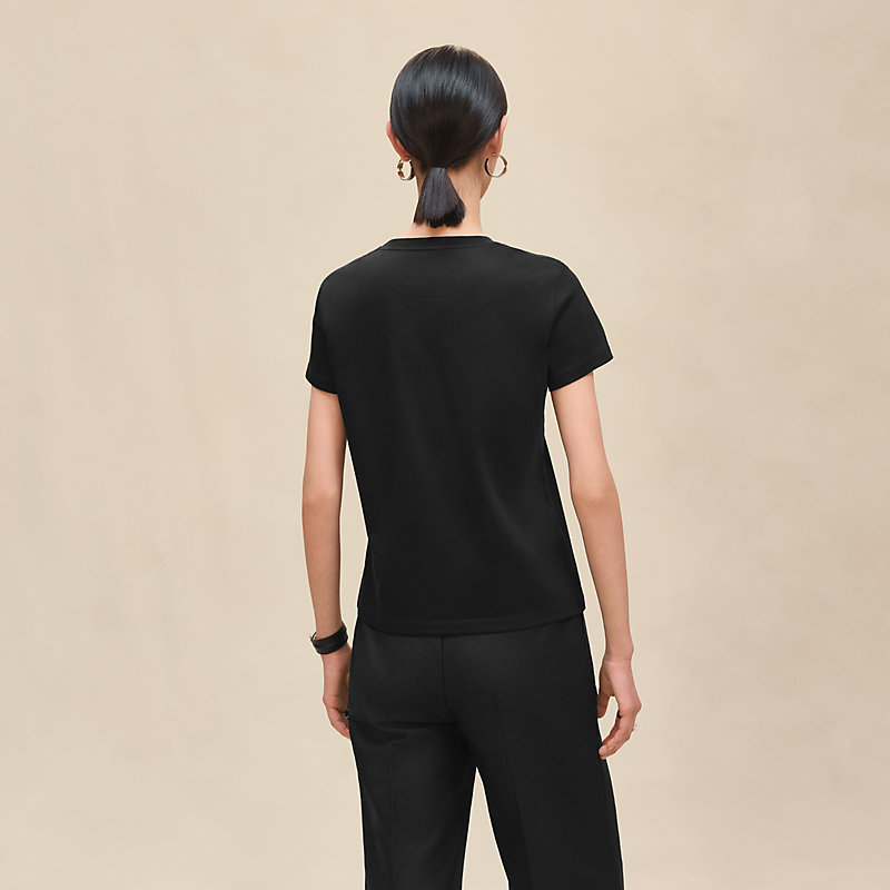 Printed straight t-shirt