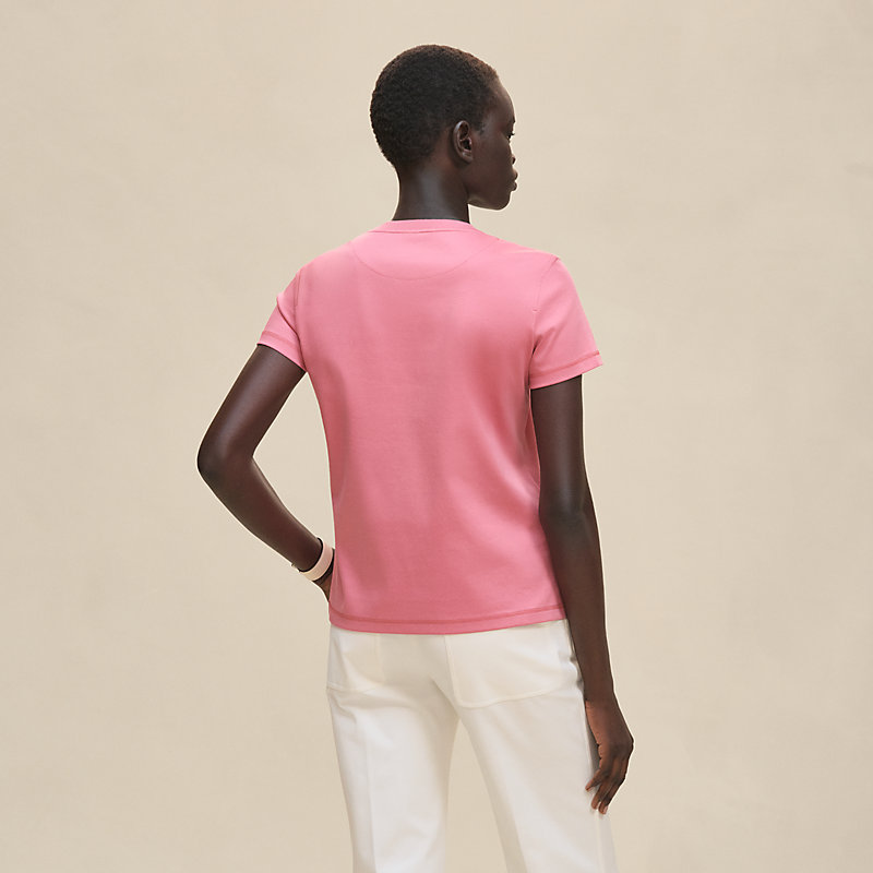 Printed straight t-shirt