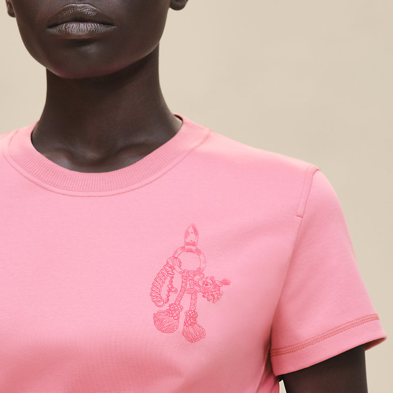Printed straight t-shirt