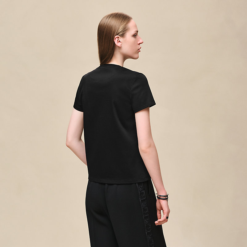 Printed straight t-shirt