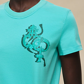 Printed straight t-shirt | Hermès Mainland China