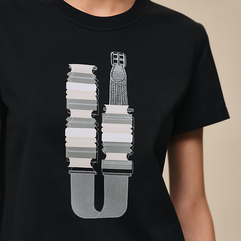 Printed straight t-shirt