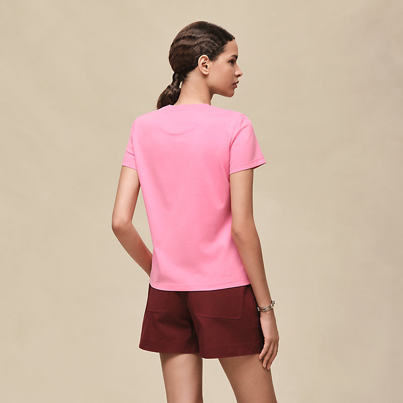 Printed straight t-shirt