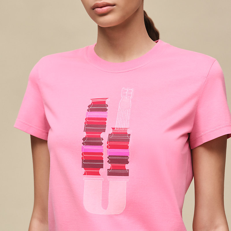 Printed straight t-shirt