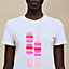 Printed straight t-shirt, view 4 of 4
