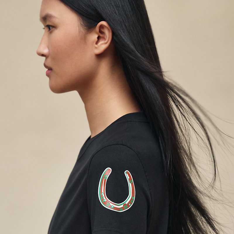 Printed straight t-shirt