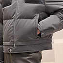 View: Worn, Puffer coat with leather detail