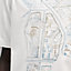 "Quadrige" embroidered t-shirt, View: Worn, worn, view 5 of 5