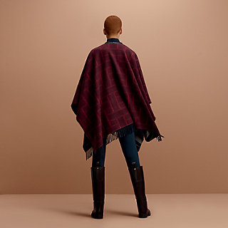 Quadrille poncho | Hermès Mainland China 