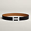View: , Quizz Ferme-Tout belt buckle & Reversible leather strap 38 mm