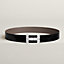 View: , Quizz Ferme-Tout belt buckle & Reversible leather strap 38 mm