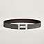 View: , Quizz Ferme-Tout belt buckle & Reversible leather strap 38 mm