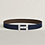 View: , Quizz Ferme-Tout belt buckle & Reversible leather strap 38 mm