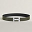 View: , Quizz Ferme-Tout belt buckle & Reversible leather strap 38 mm