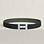View: , Quizz Ferme-Tout belt buckle & Reversible leather strap 38 mm