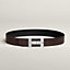 View: , Quizz Ferme-Tout belt buckle & Reversible leather strap 38 mm