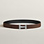 View: , Quizz Touareg belt buckle & Reversible leather strap 32 mm