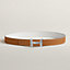 View: , Quizz Touareg belt buckle & Reversible leather strap 32 mm