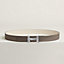 Quizz Touareg belt buckle & Reversible leather strap 32 mm, view 1 of 2