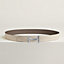 Quizz Touareg belt buckle & Reversible leather strap 32 mm, view 2 of 2