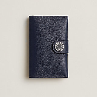 Hermes☆R.M.S カードケース Blue Nuit_パリ発 エルメス<br>RMS カードケース<br>ブルーニュイ×ブルーゼリー