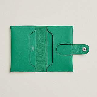 R.M.S card holder - Green | Hermès Mainland China R.M.S card holder - Green | Hermès Mainland China