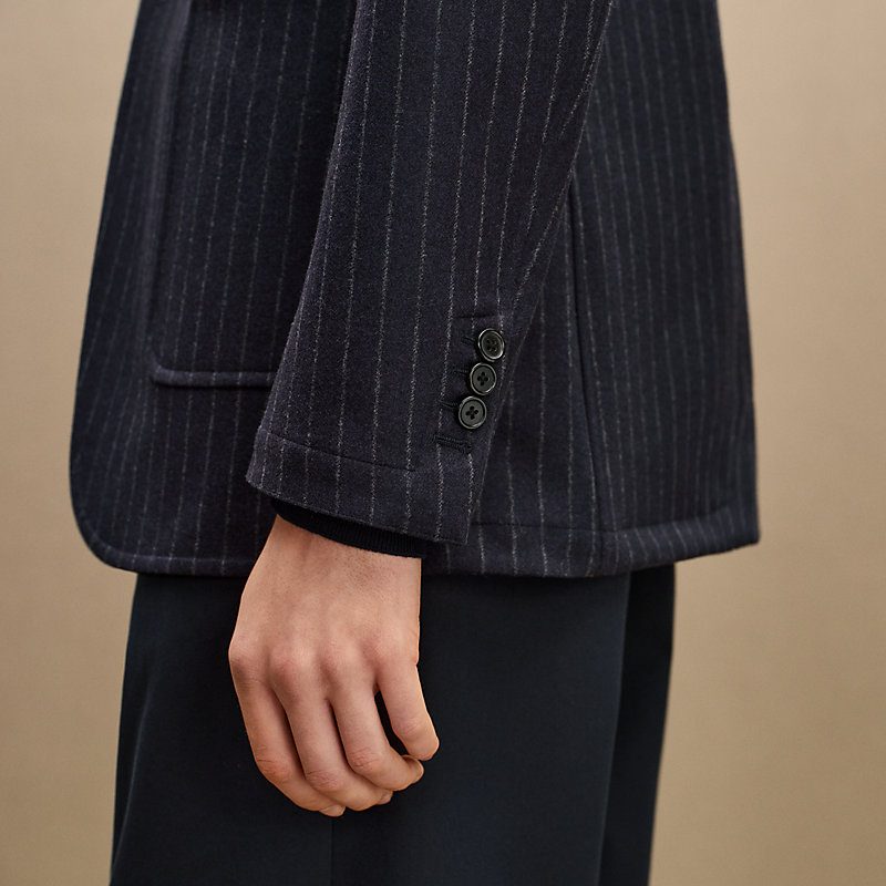 "Rayure technique" 24 Relax jacket, short model