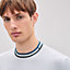 View: Worn, "Rayures & twist" crewneck sweater