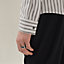 View: Worn, "Rayures surlignees" straight cut shirt
