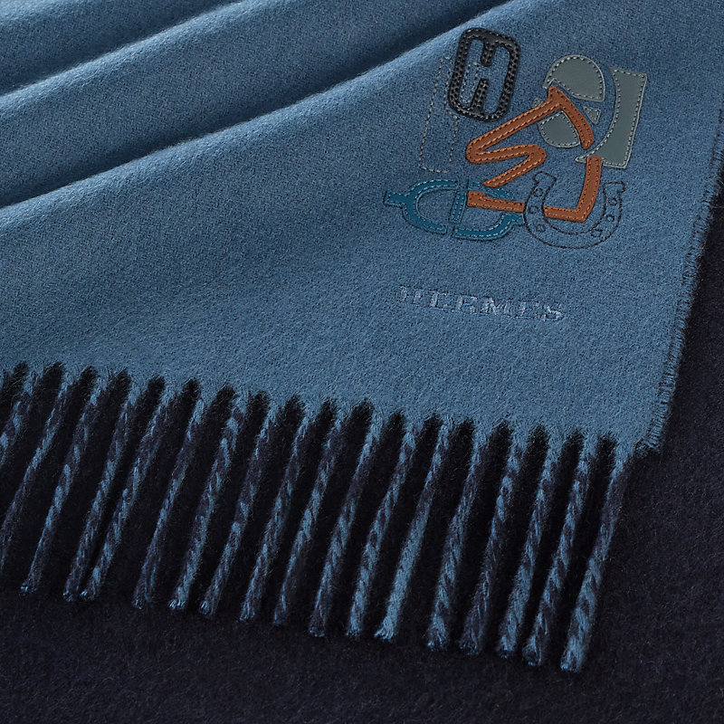 Recto-Verso PM H Puzzle scarf