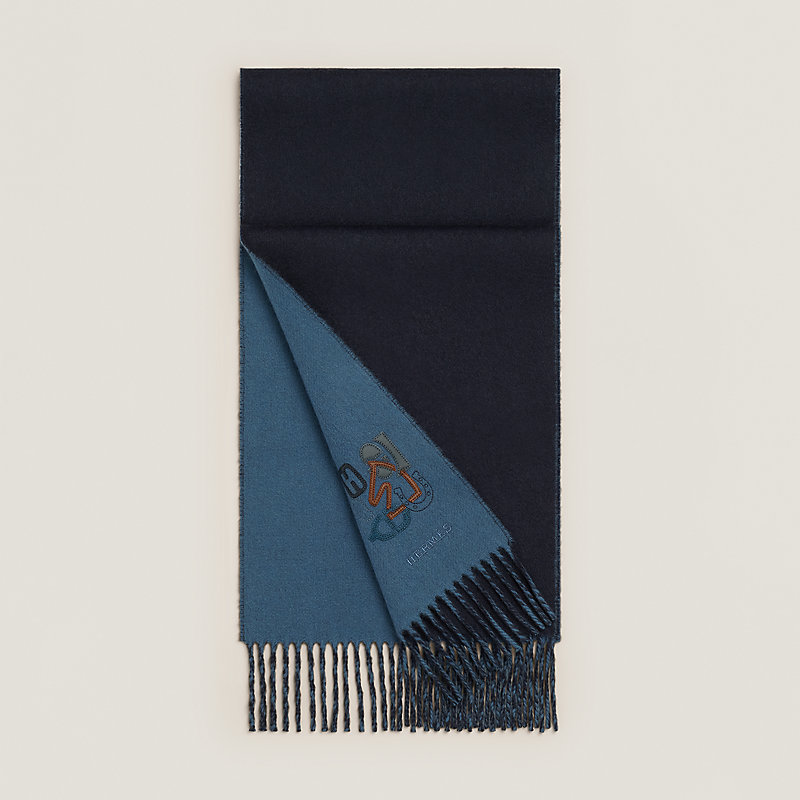 Recto-Verso PM H Puzzle scarf