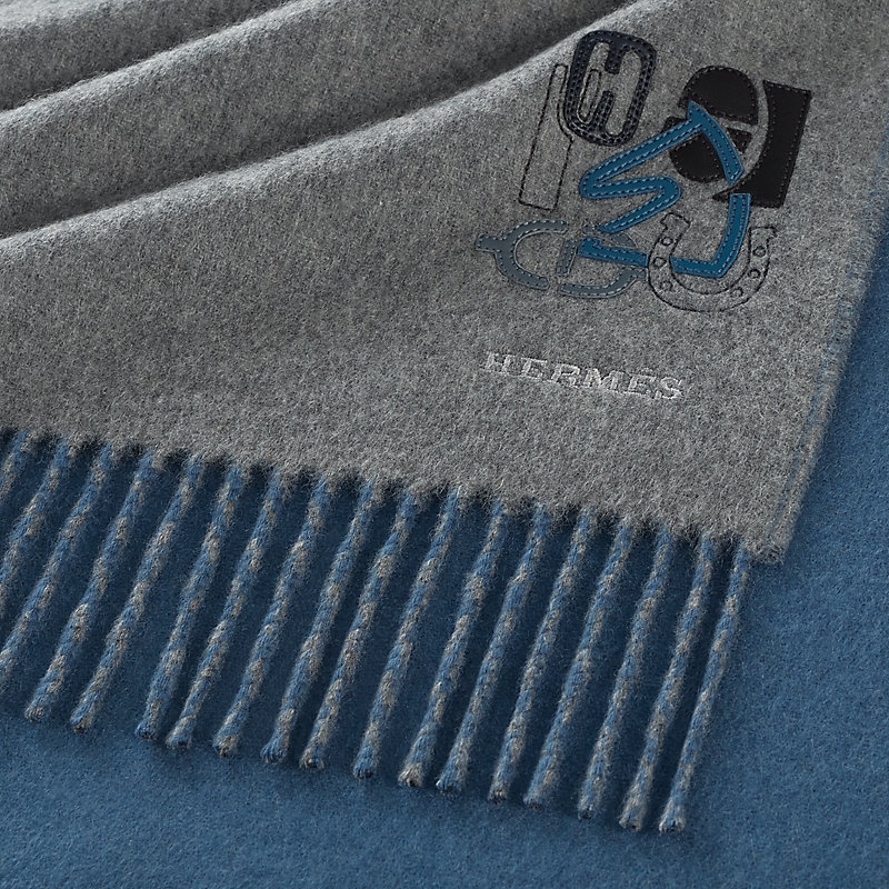 Recto-Verso PM H Puzzle scarf