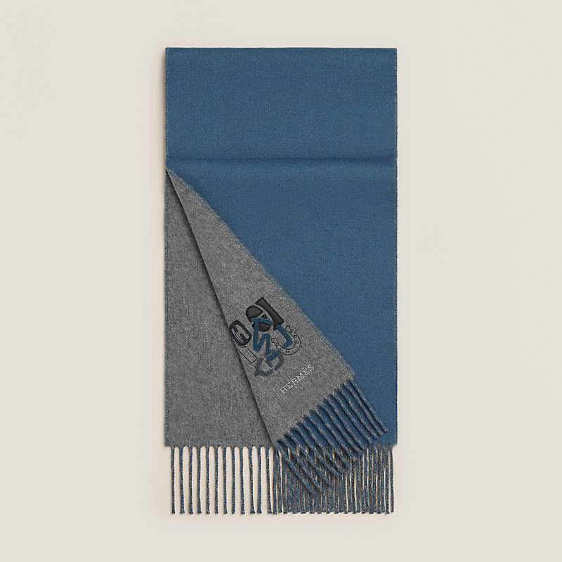 Recto-Verso PM H Puzzle scarf