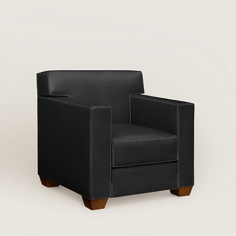 Reeditions J.-M. Frank par Hermès club armchair