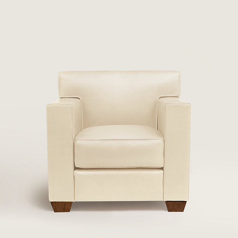 Reeditions J.-M. Frank par Hermès Comfortable club armchair