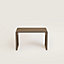 Reeditions J.-M. Frank par Hermès inverted U coffee table, View: Worn, worn, view 1 of 4