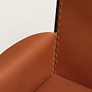 View: Worn, Reeditions J.-M. Frank par Hermes wrought iron armchair