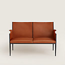 View: Worn, Reeditions J.-M. Frank par Hermes wrought iron bench