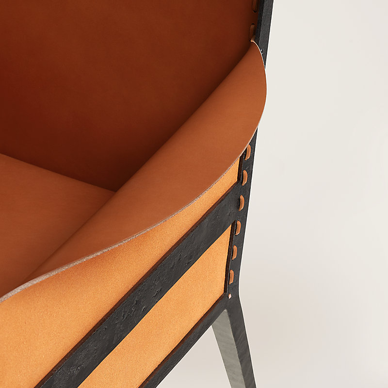 Reeditions J.-M. Frank par Hermès wrought iron bench