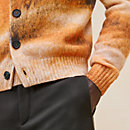 View: Worn, "Reflets Equestres" buttoned cardigan