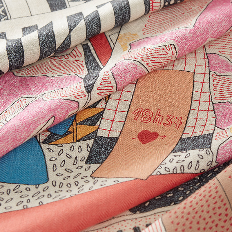Rendez-Vous Chez Hermès shawl 140