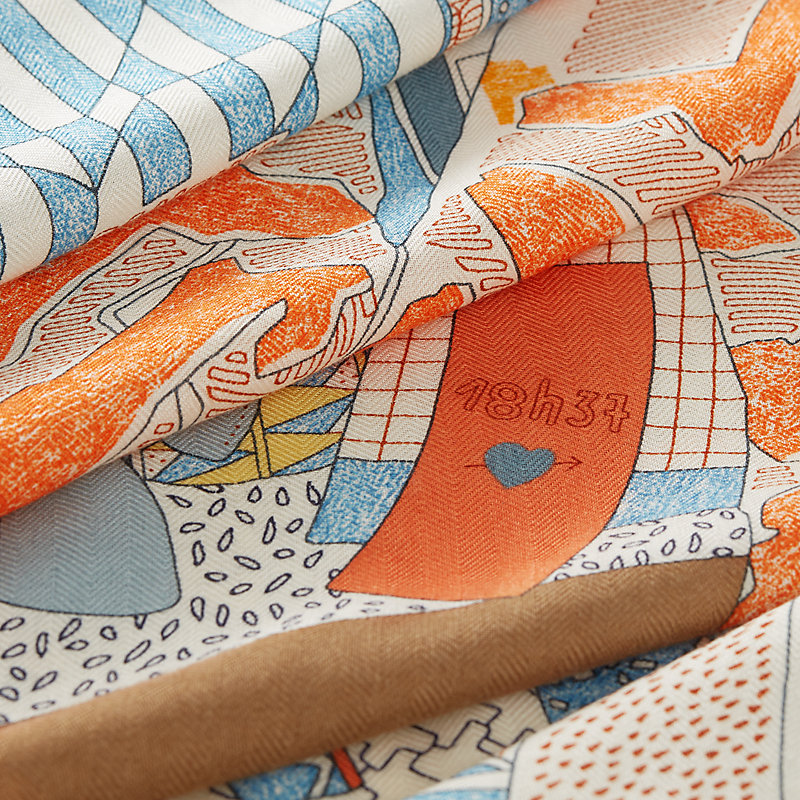 Rendez-Vous Chez Hermès shawl 140