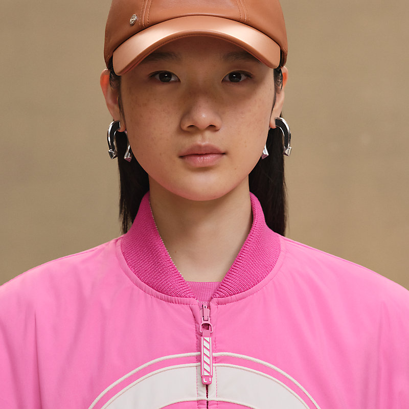 Reversible bomber jacket