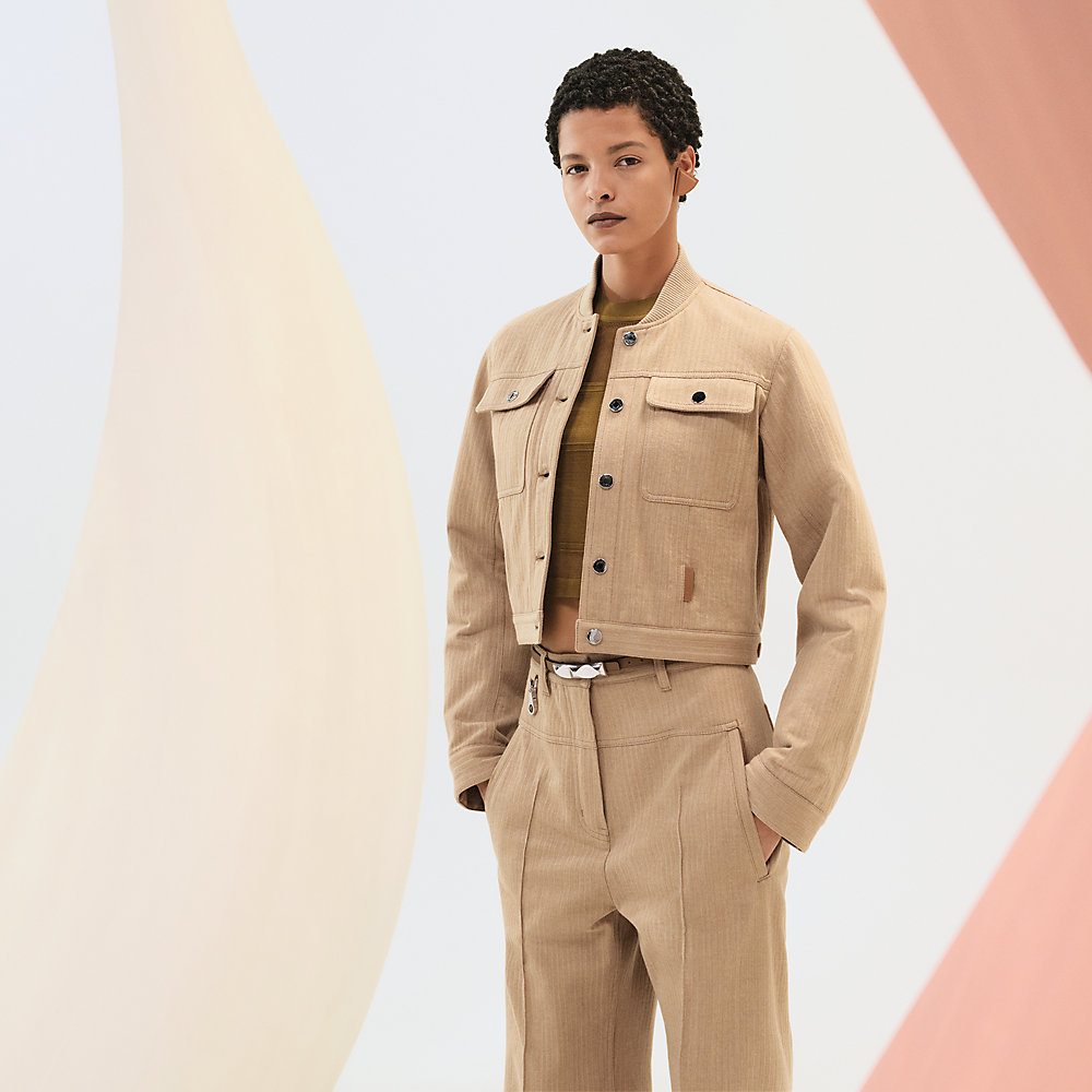 Reversible jacket | Hermès Mainland China