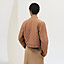 View: Worn, Reversible jacket with leather detail