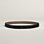 View: front, Reversible leather strap 24 mm