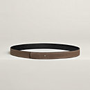 View: front, Reversible leather strap 24 mm