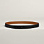 View: front, Reversible leather strap 24 mm