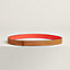 View: front, Reversible leather strap 24 mm